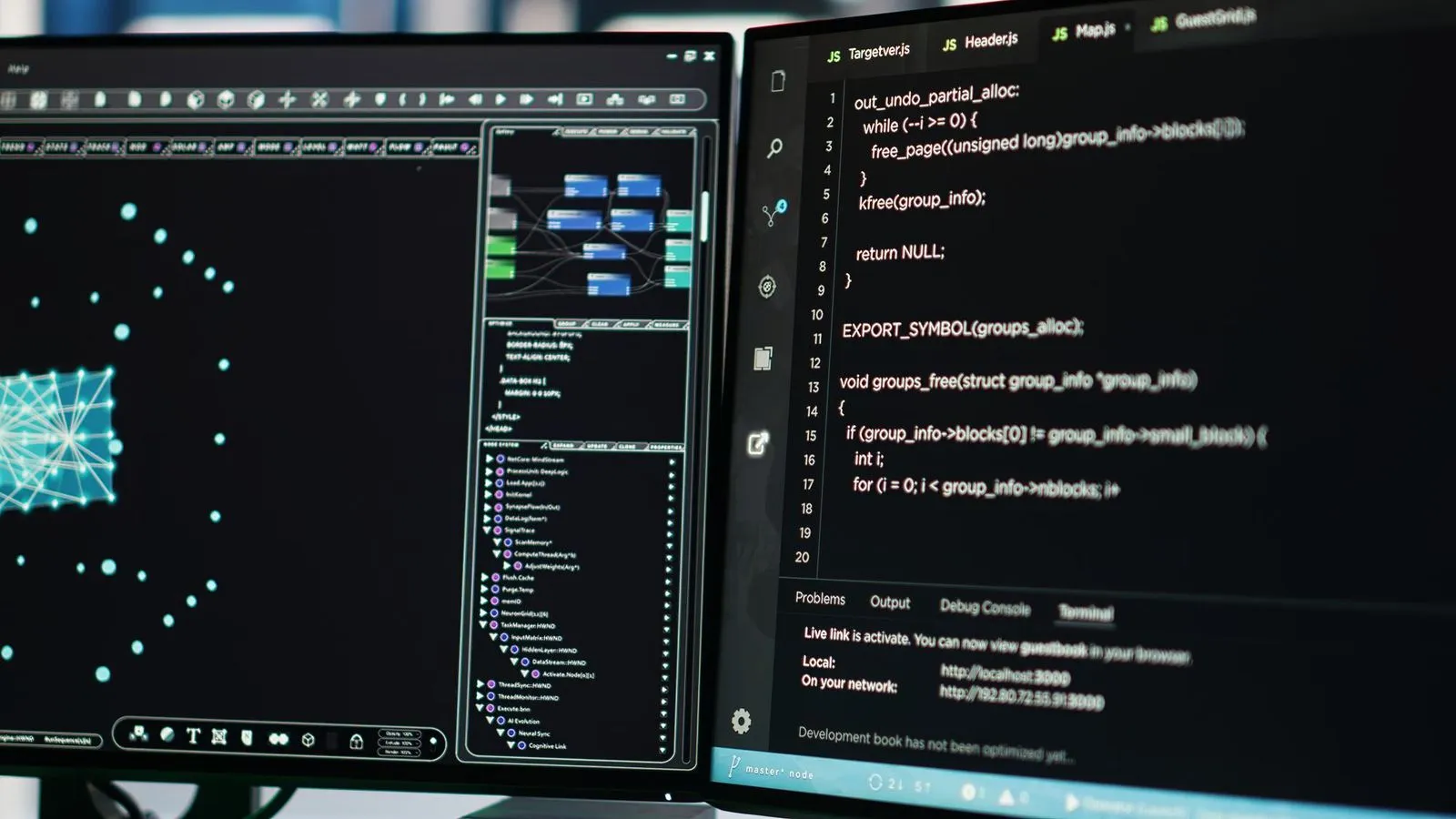 Webentwicklung bei BlankStudio – Code im Editor und visuelles Tooling